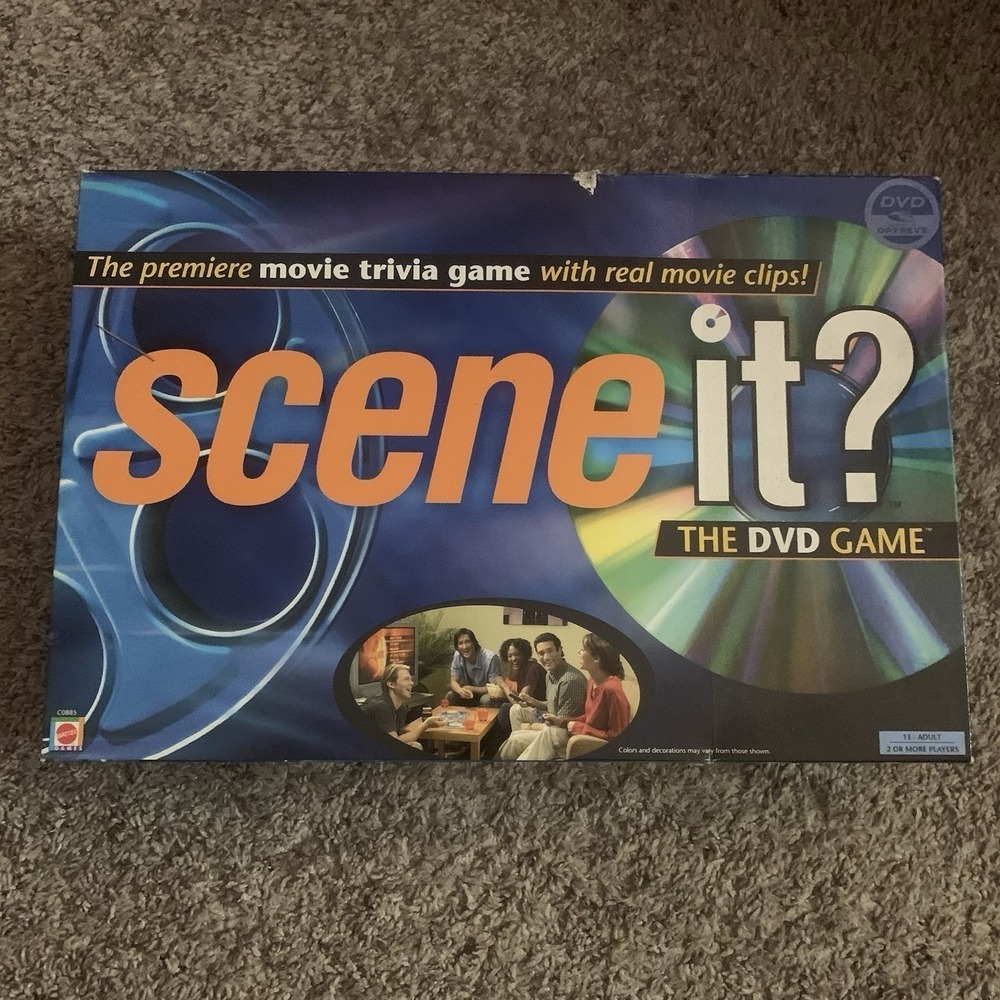 Vintage Scene It? The DVD Game Trivia Board Game Movie 2003‎